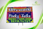 Papan Bunga Wedding Single - Gambar 5