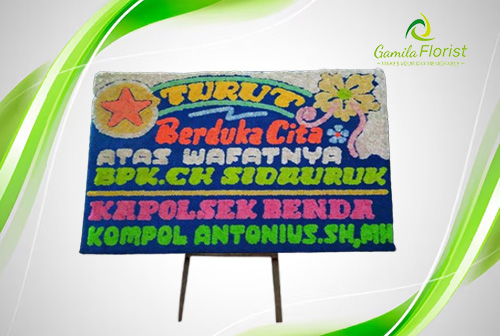 44 toko karangan bunga papan metro