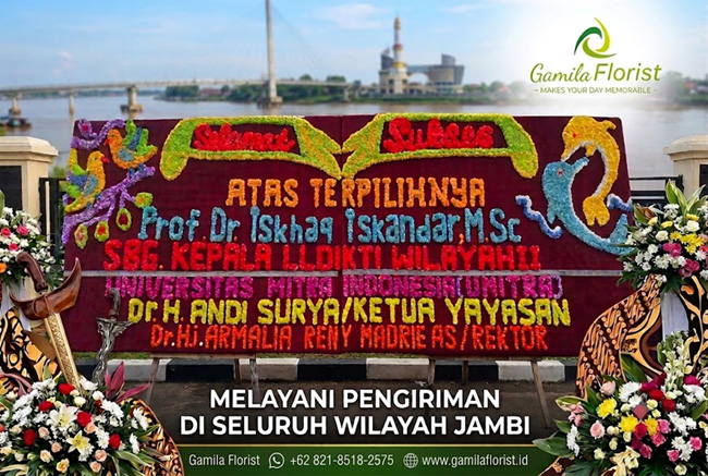 karangan bunga papan jambi