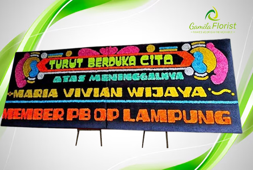karangan bunga papan binjai
